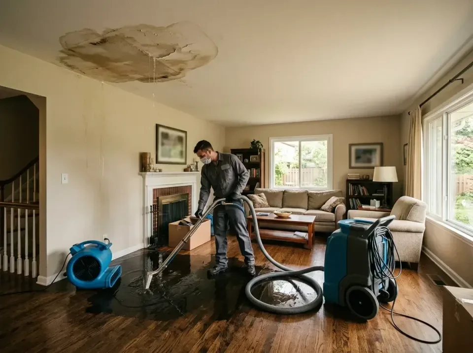 attic-pipe-burst-ceiling-drip-008 — frequently asked questions, Water Damage Restoration & Carpet Care in Rainbow City, AL